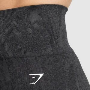 Gymshark Gray and Black Camo Leggings